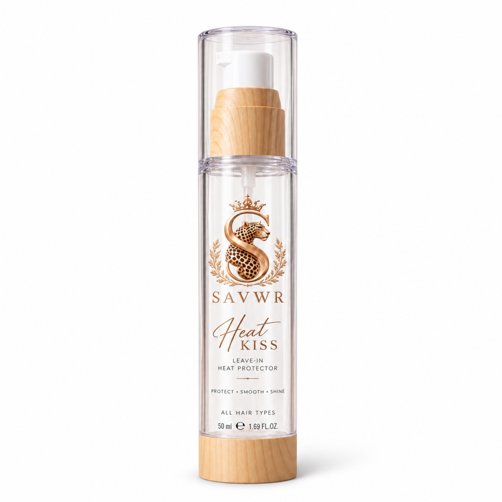 heat kiss leave in heat protector blanc