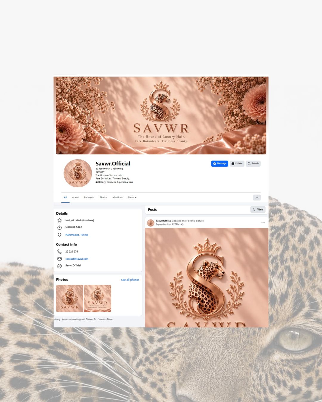 SAVWR Facebook